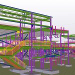 Structural Steel Detailing for a School